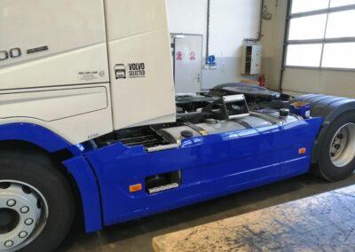 kurtyna międzyosiowa tira