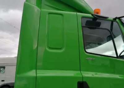 production of spoilers and side curtains