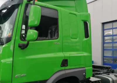 production of spoilers and side curtains