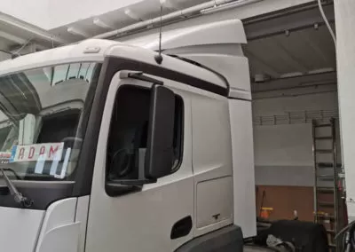 truck with a spoiler