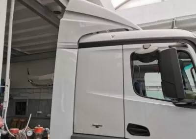 truck with a spoiler