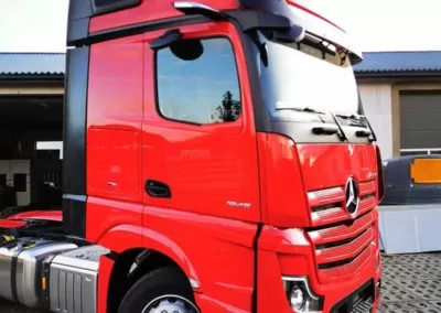 truck with a spoiler