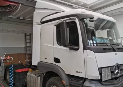 truck with a spoiler