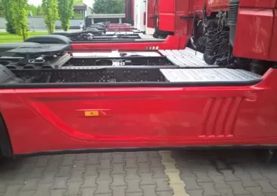 red truck cover