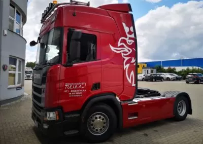 production of inter-axis curtains