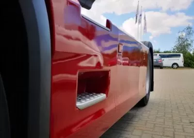 production of inter-axis curtains