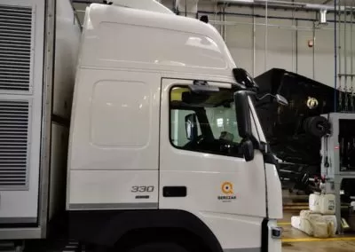 produkcją spojlerów, kabin sypialnych