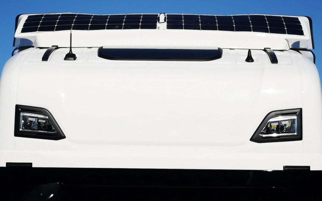 Scania solar covers