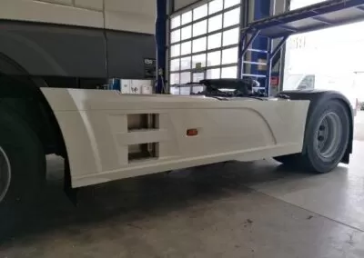 Lamirs inter-axle curtain white